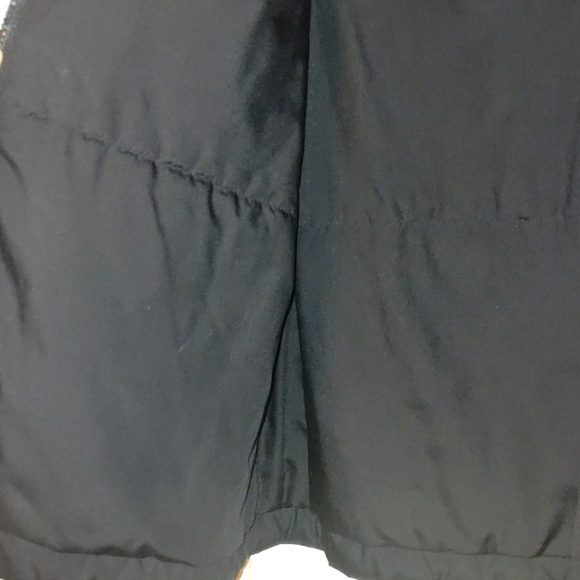 GAP Lrg Black LS Hooded Parka/Rain Coat. - Picture 5 of 9